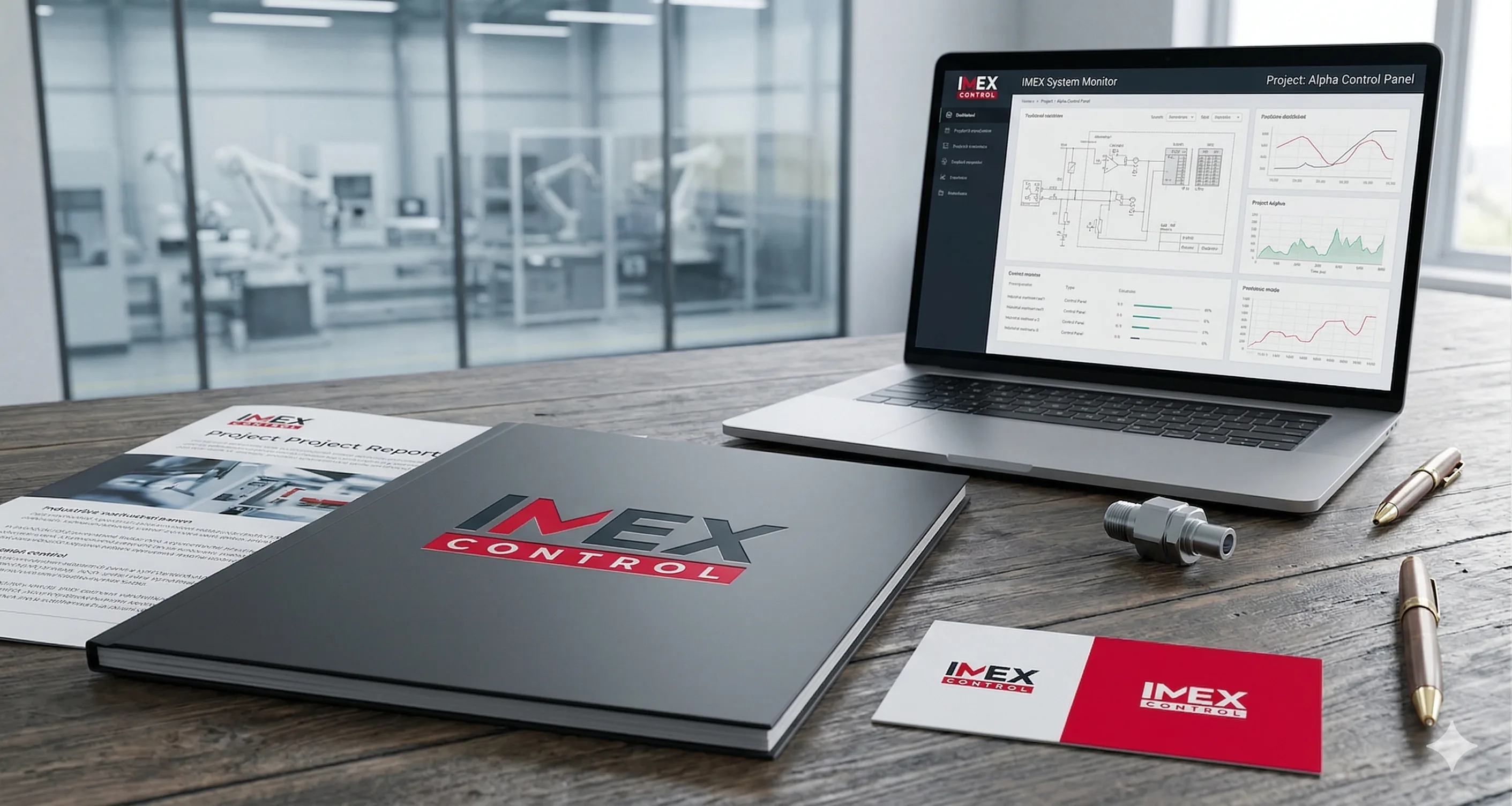 Vizuální identita IMEX Logistics