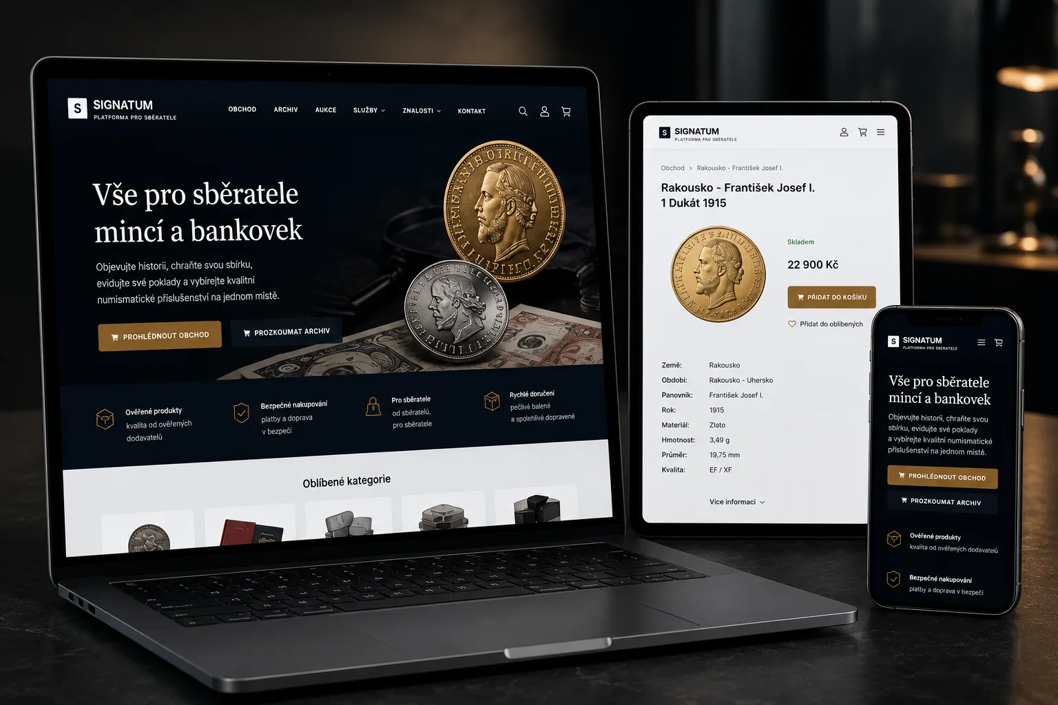 E-shop Signatum.cz